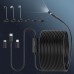 Endoscope Camera with Light, Ennovor 1920 HD Endoscope Camera Mobile Phone with 8 LED Lights, No WiFi Required Inspection Camera Waterproof IP67 Channel Camera for Android & iOS, Tablet (16.4 ft/5 m)